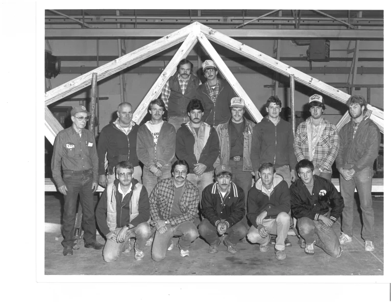 Truss Shop Employees 1987